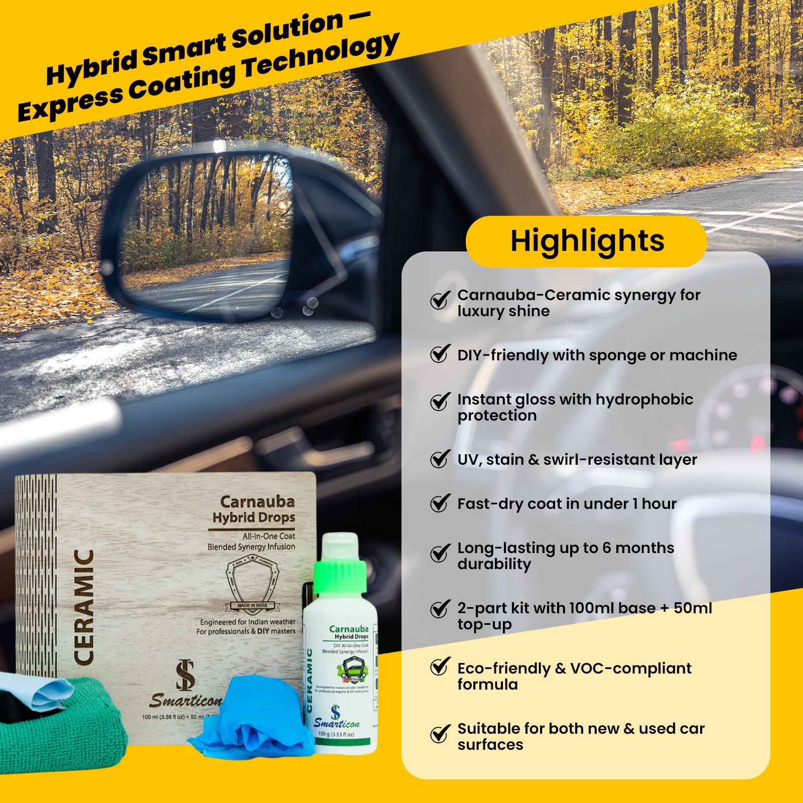 Carnauba Hybrid Drops