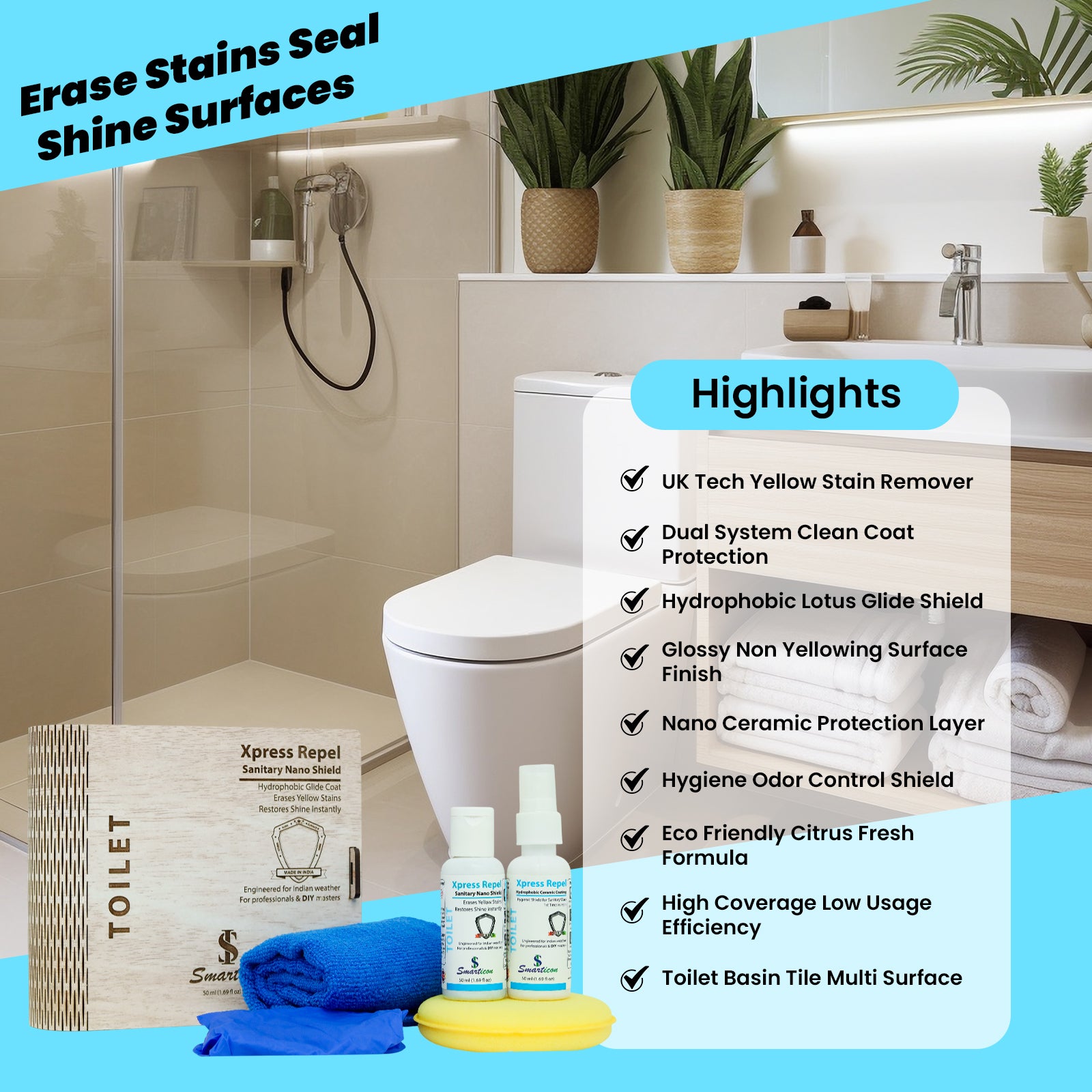 Xpress Repel Sanitary Nano Shield