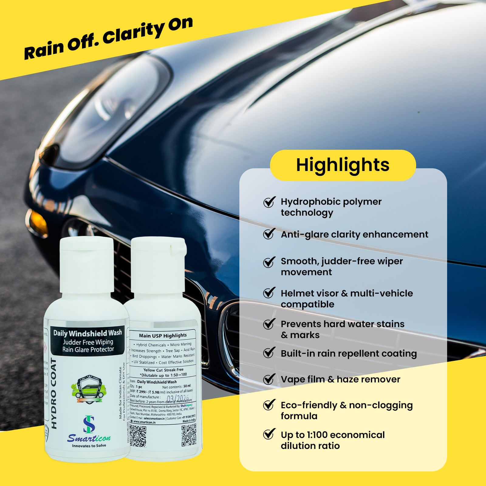 Daily Windshield Wash