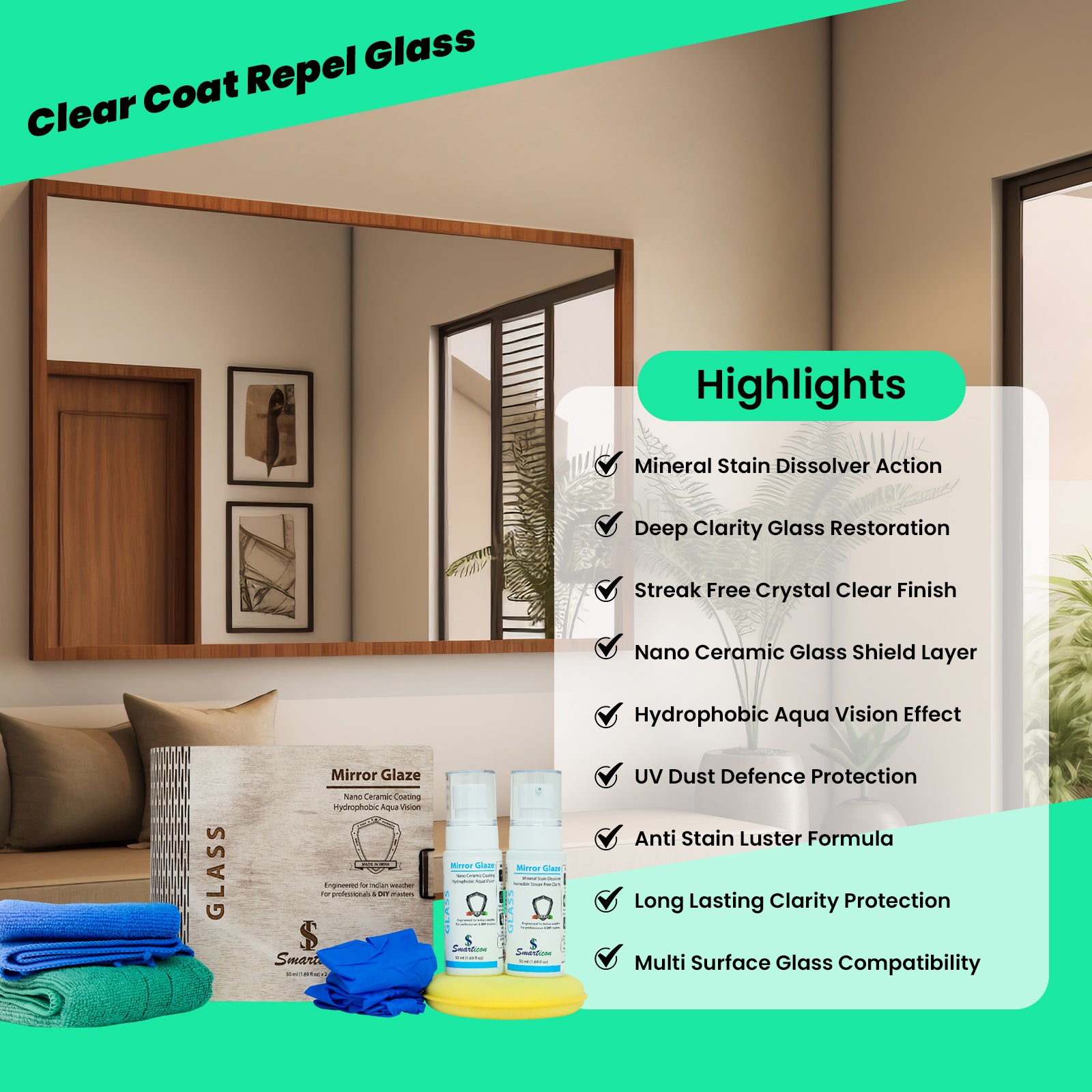 Mirror Glaze Hydrophobic Aqua Vision Kit