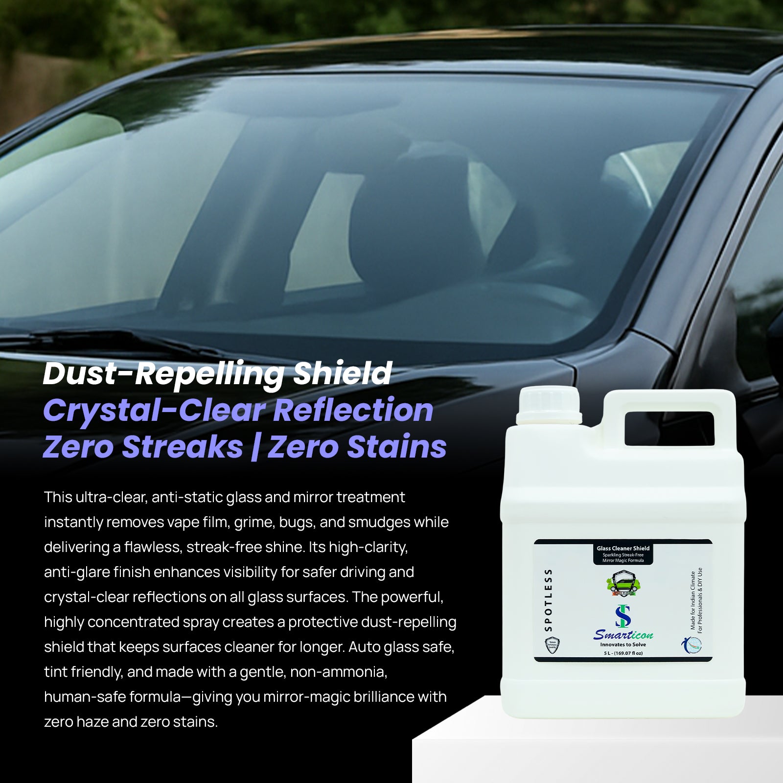 Glass Cleaner Shield