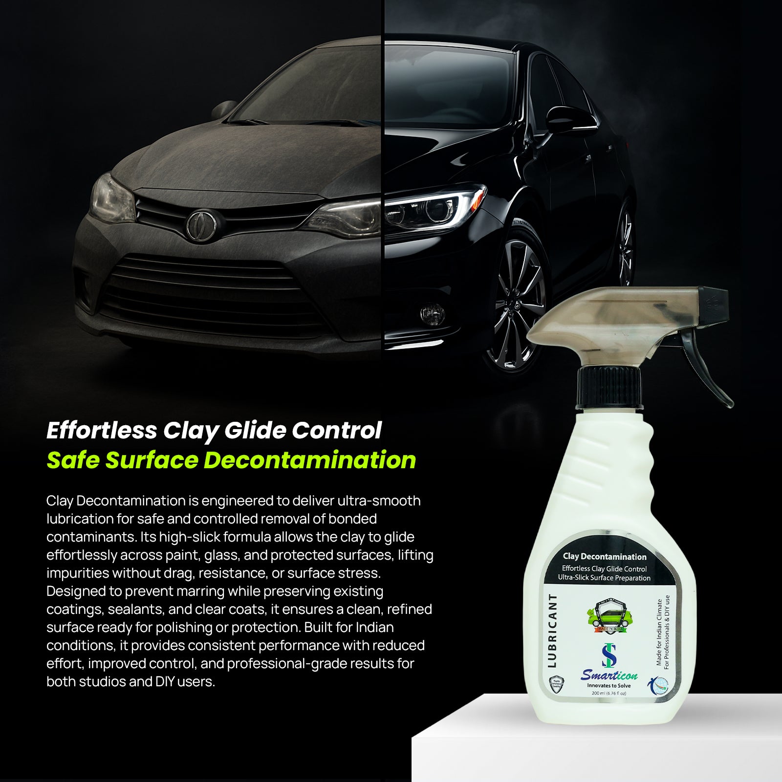 Clay Decontamination Lubricant System