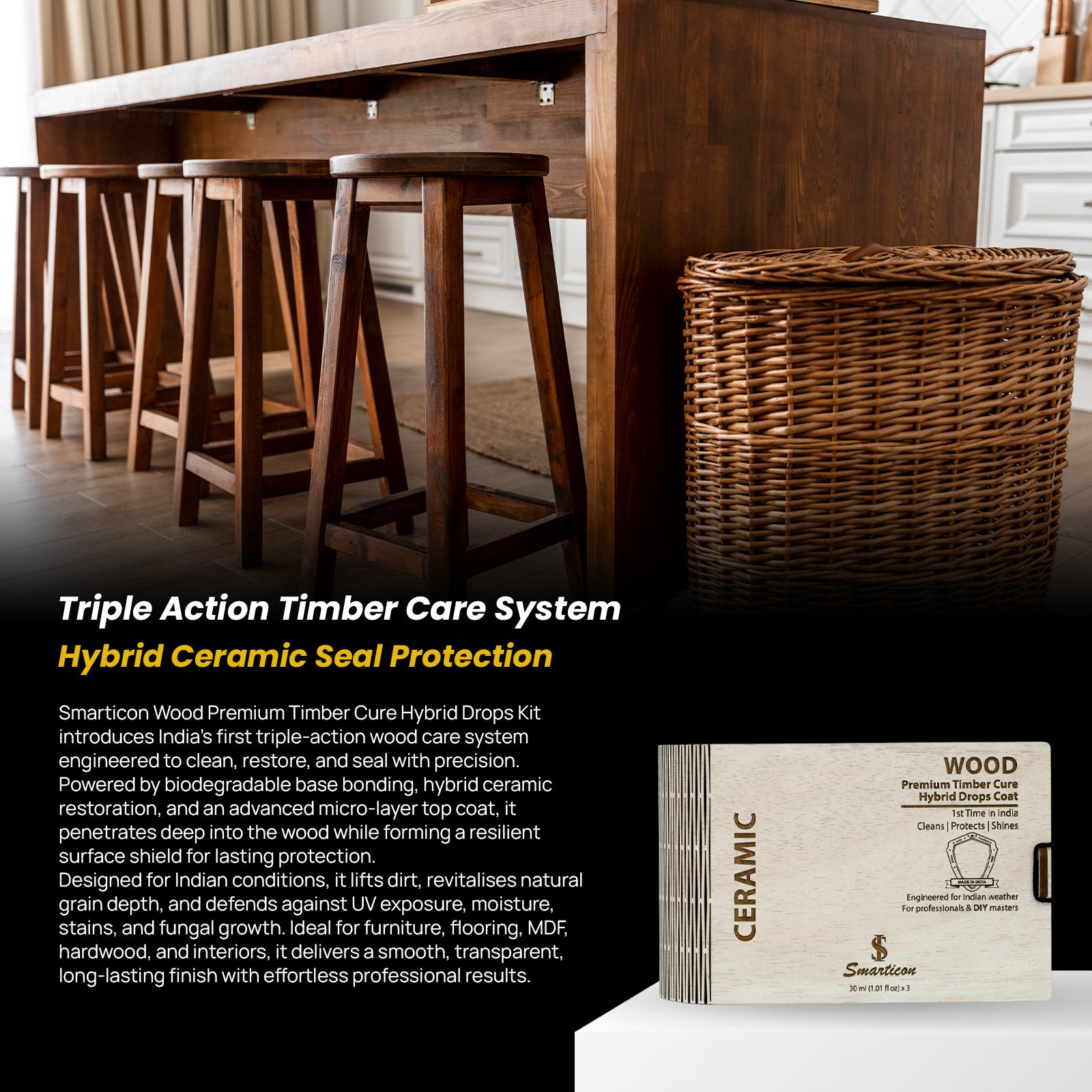 WOOD Premium Timber Cure kit