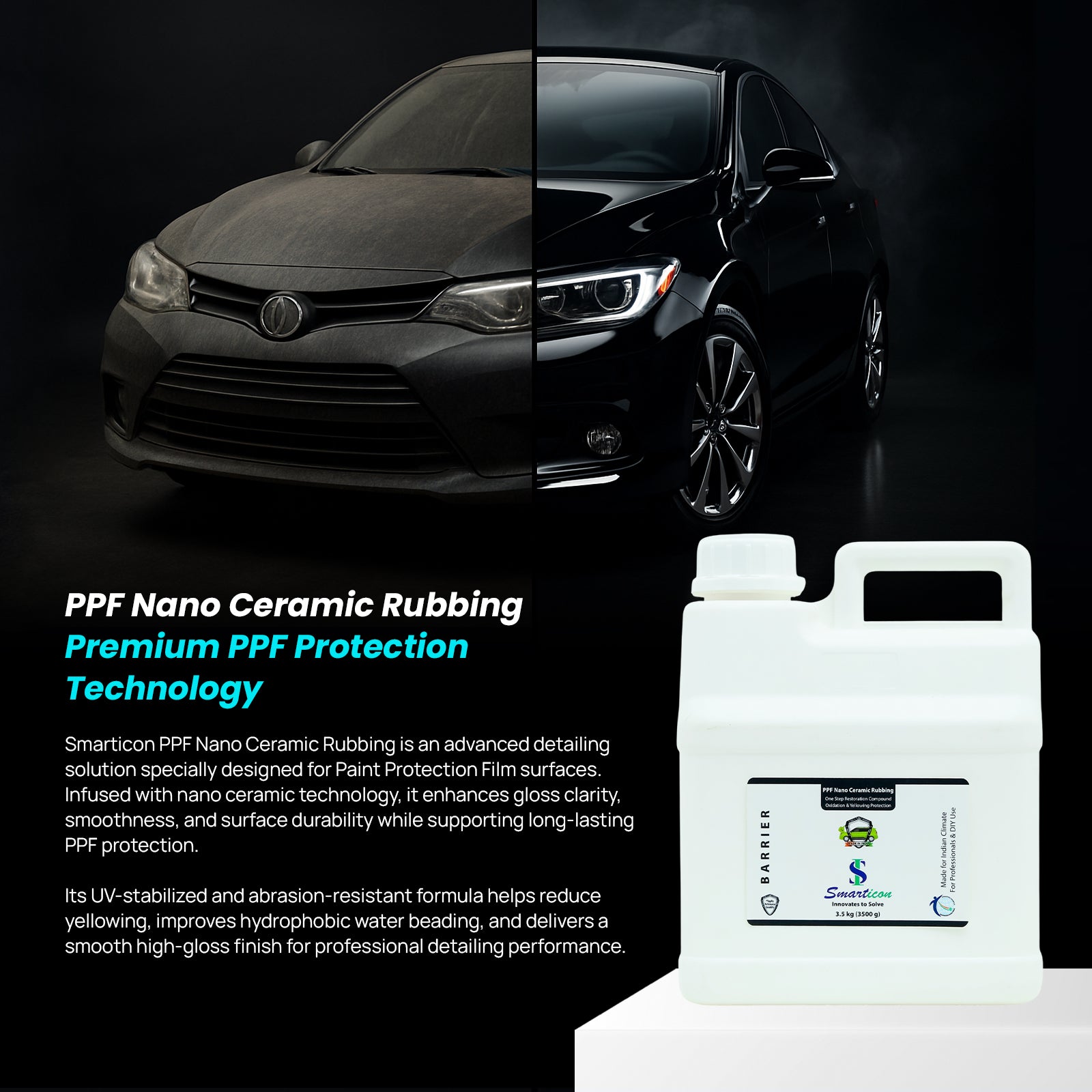 PPF Nano Ceramic Rubbing