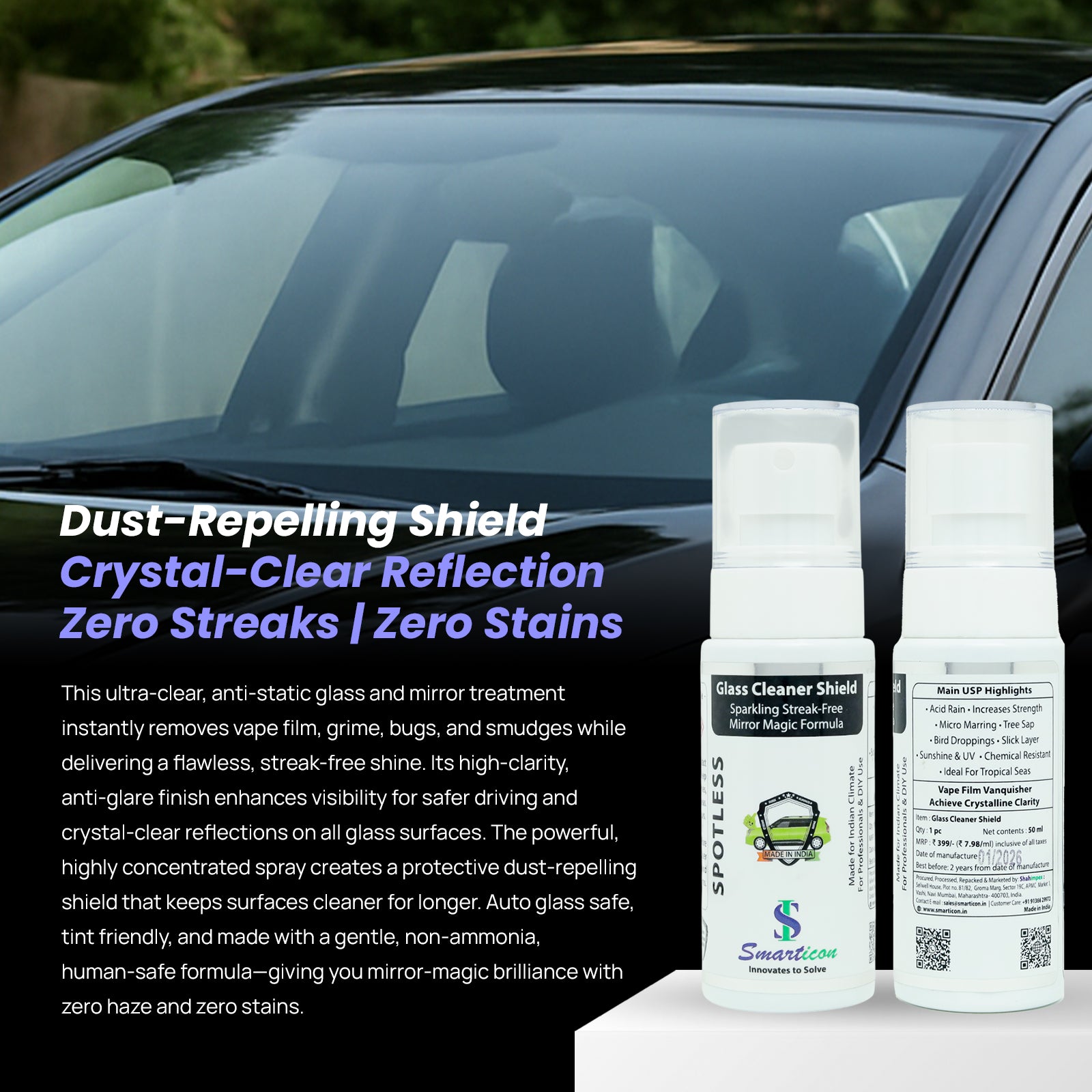 Glass Cleaner Shield