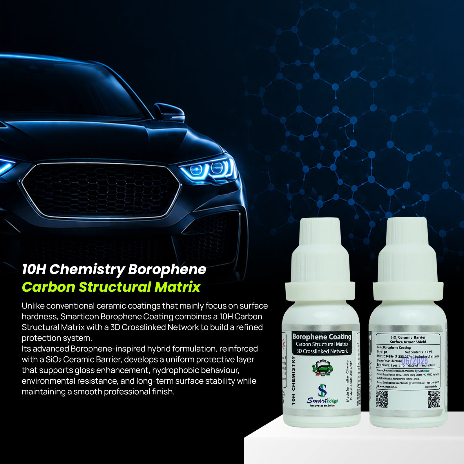 Borophene Coating