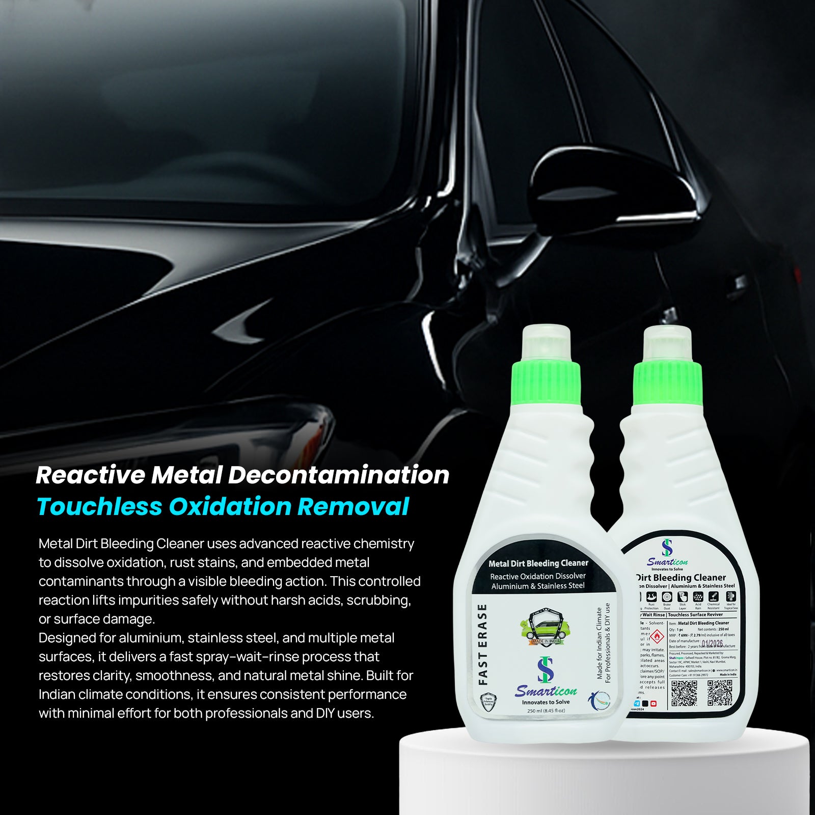 Metal Dirt Bleeding Cleaner