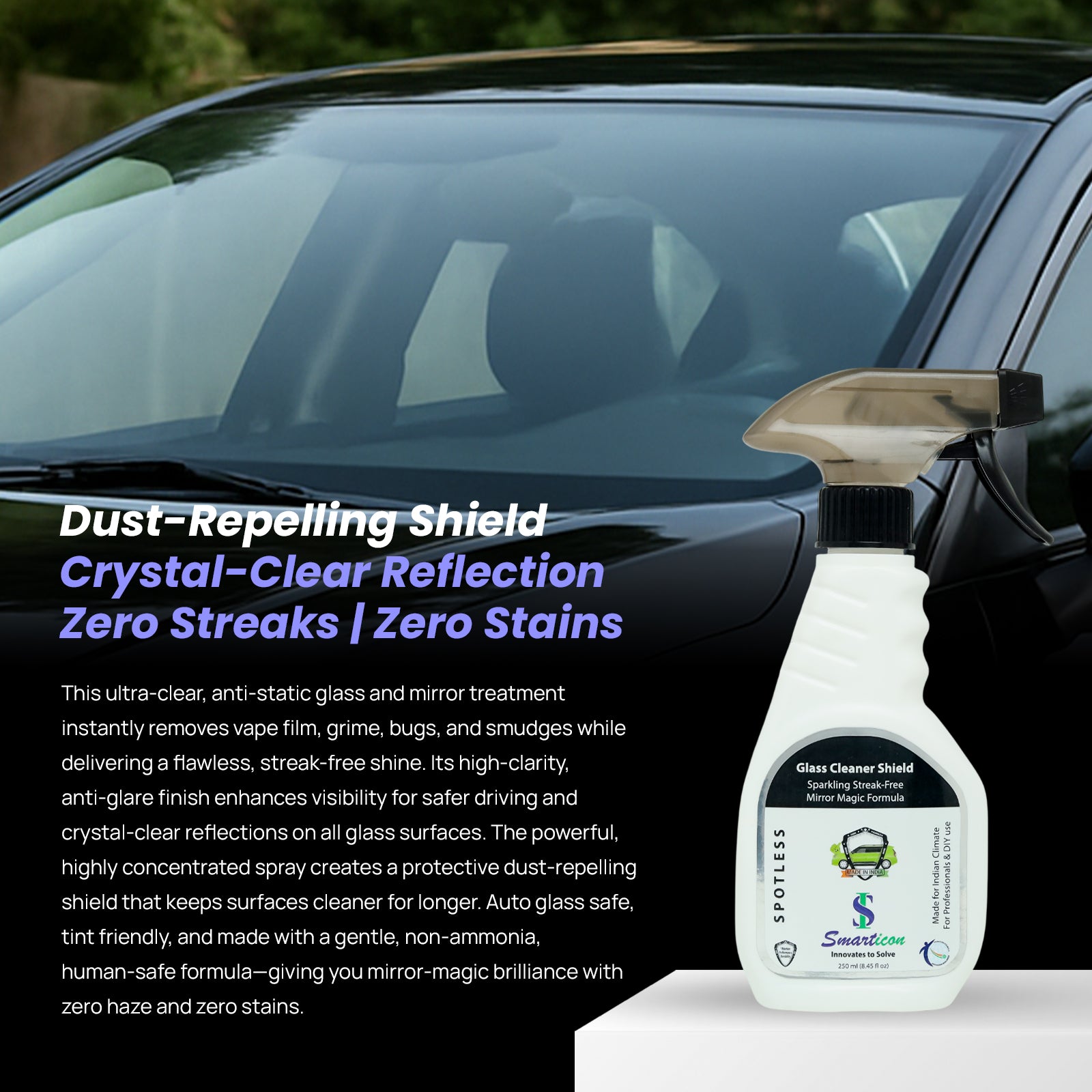 Glass Cleaner Shield