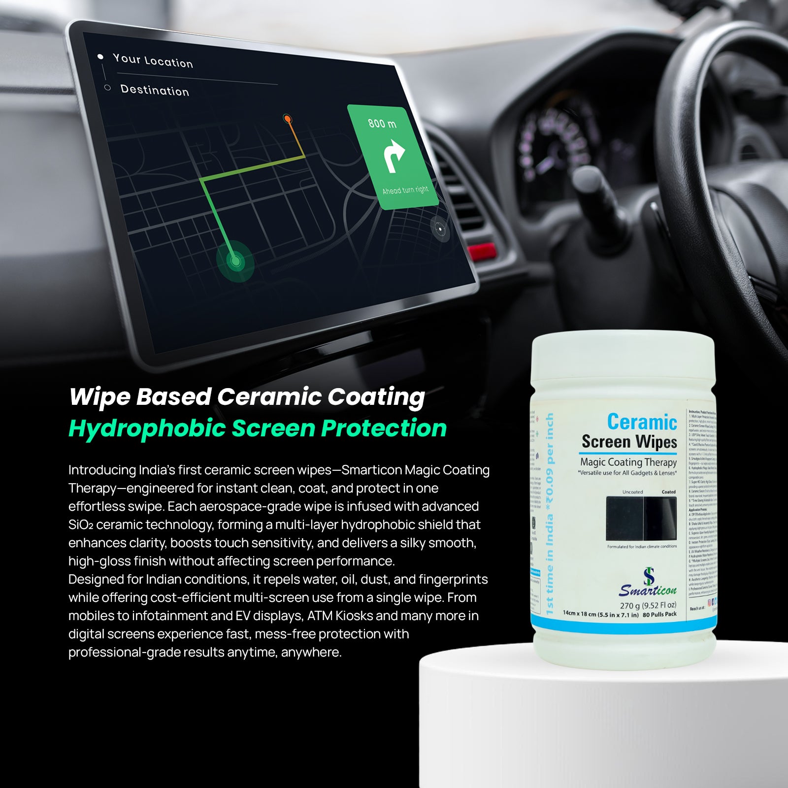 Ceramic Screen Wipes