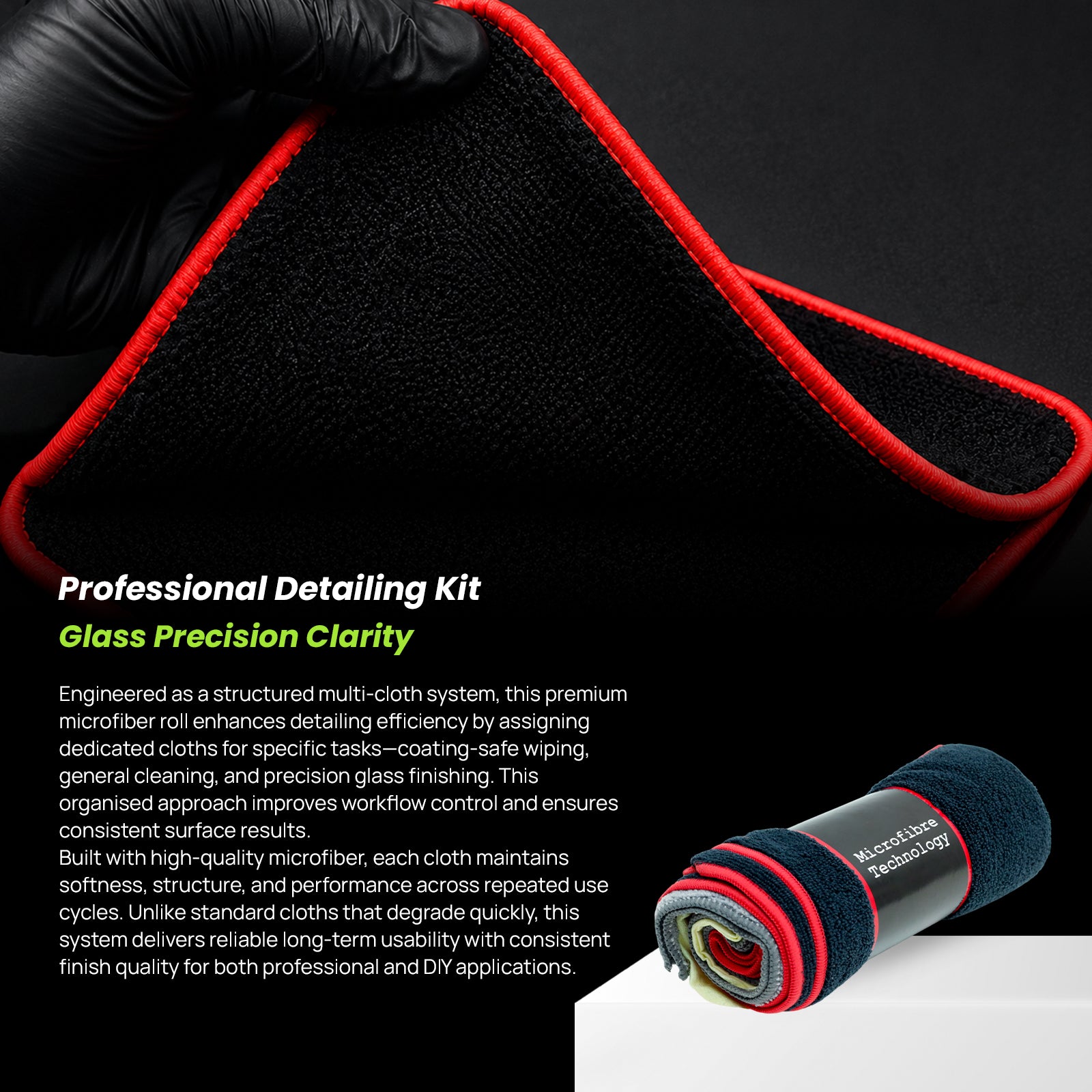 Premium Detailing Microfiber ROLL