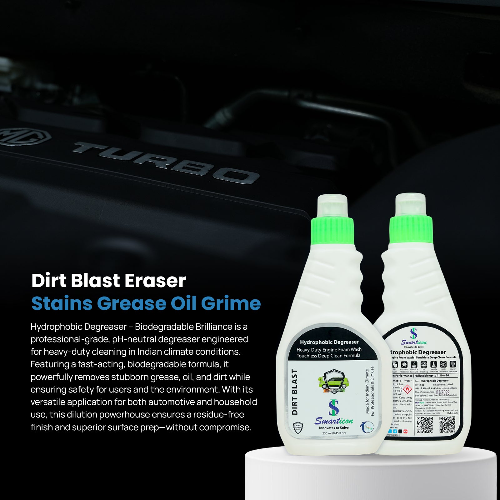 Hydrophobic Degreaser
