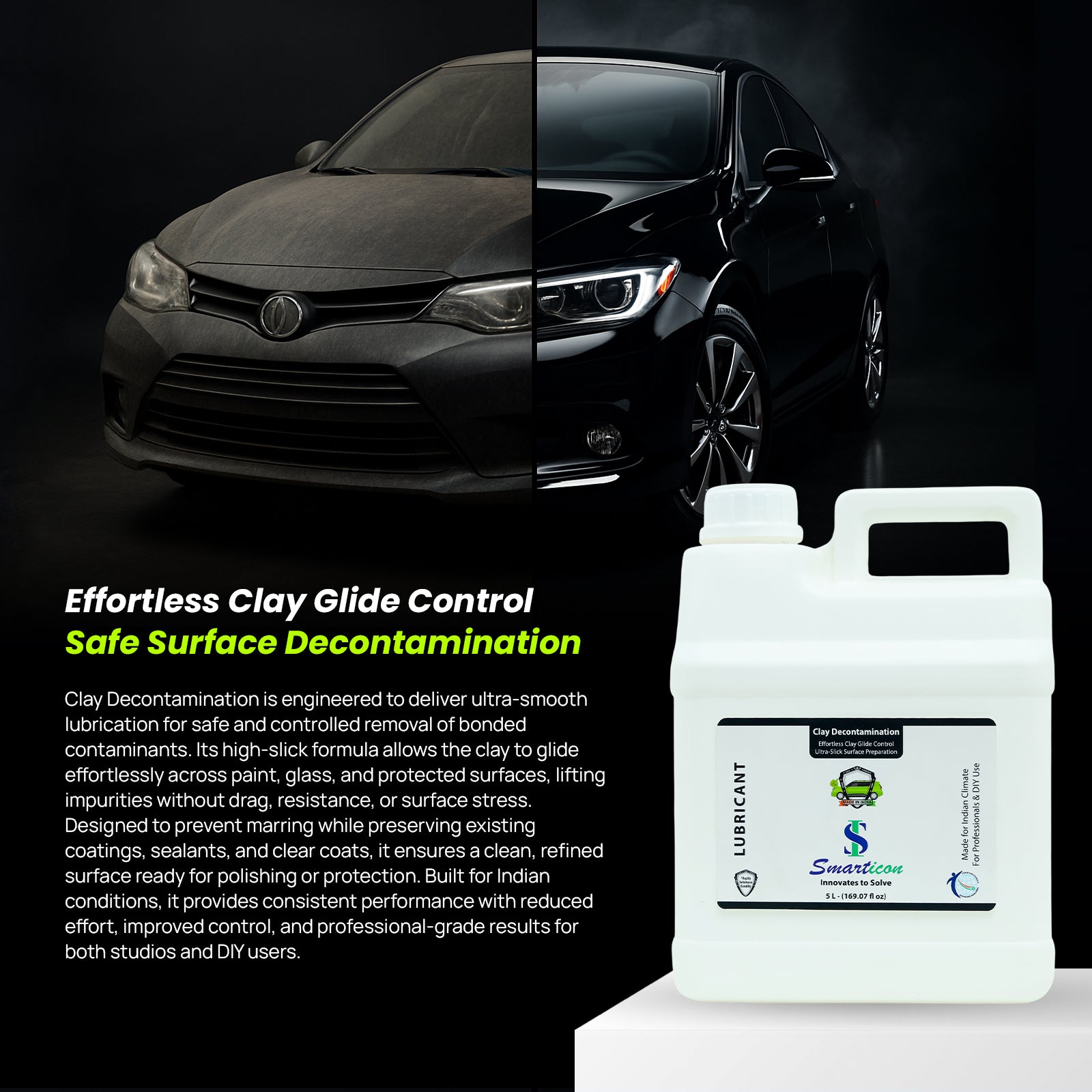 Clay Decontamination Lubricant System