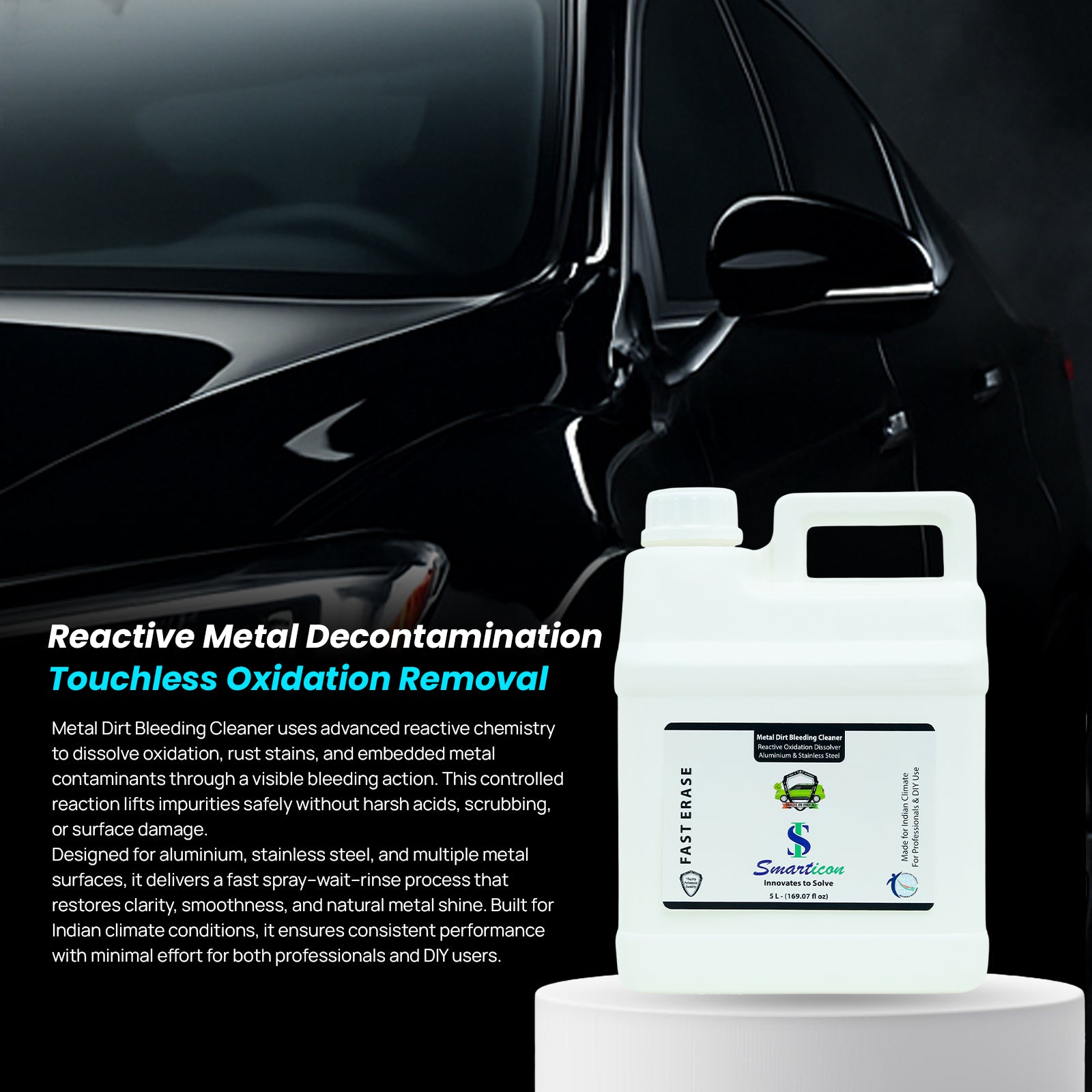 Metal Dirt Bleeding Cleaner