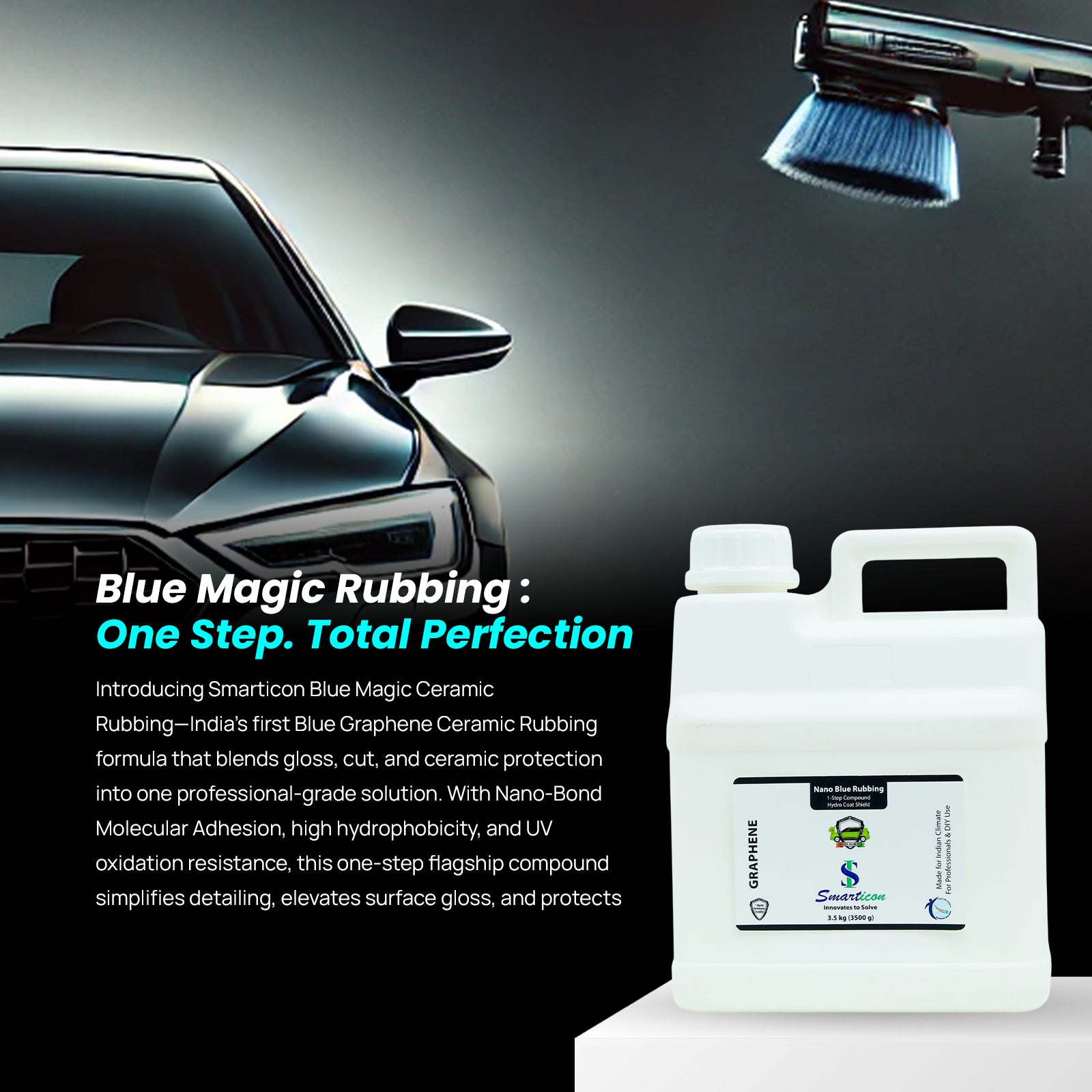 Nano Blue Rubbing
