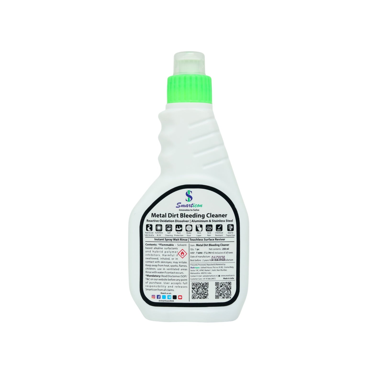 Metal Dirt Bleeding Cleaner