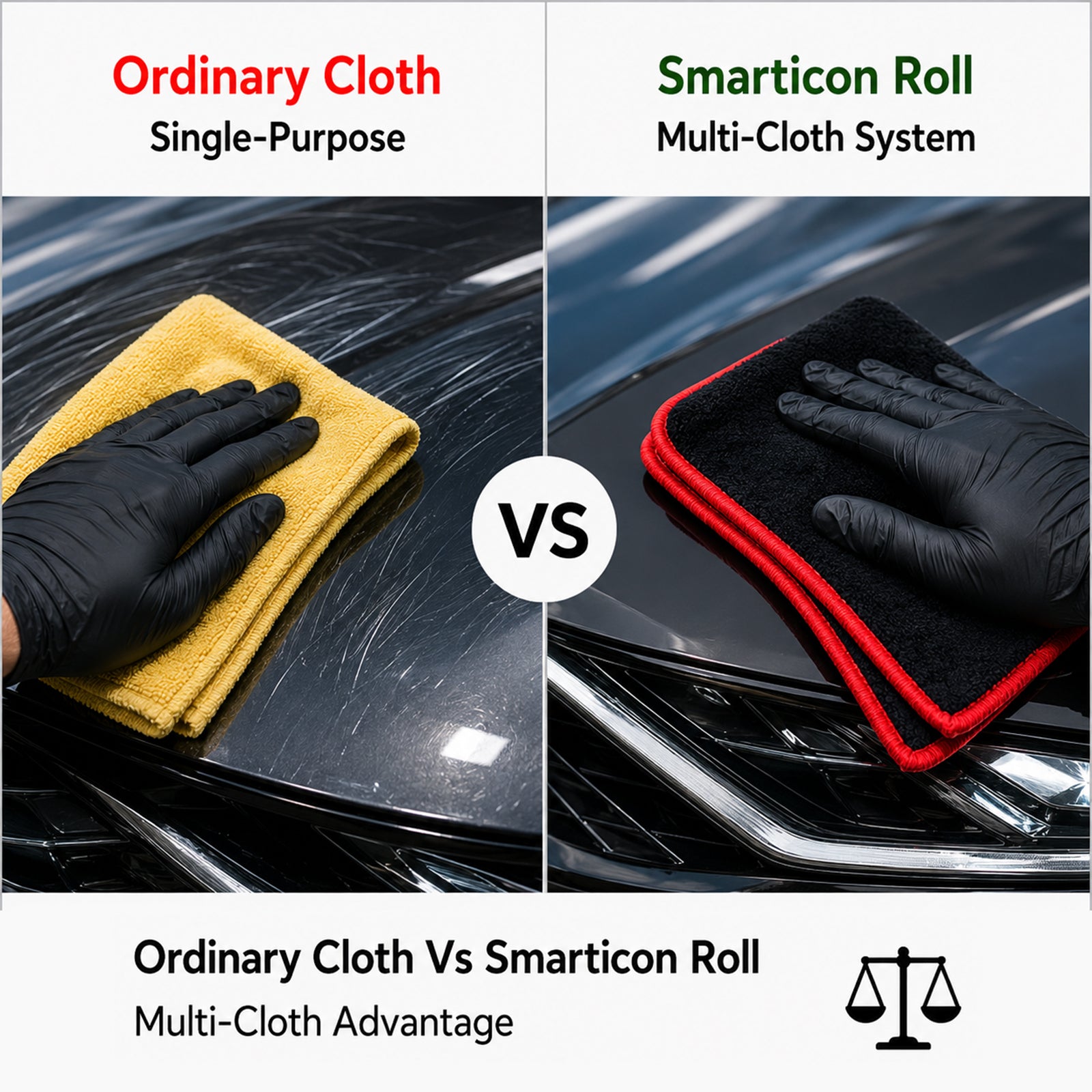 Premium Detailing Microfiber ROLL
